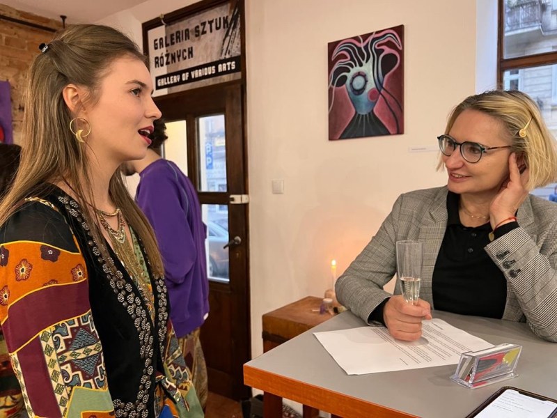 „Tu gdzie jestem”- Wernisaż Kaliny&nbsp;Borowiak