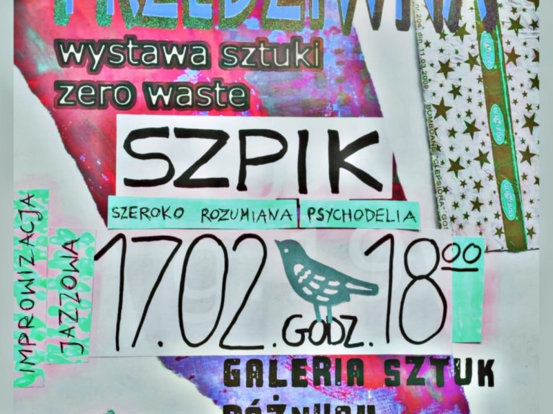 Zapraszamy – Koncert jazzowy zespółu SZPIK – 17/02&nbsp;18:00