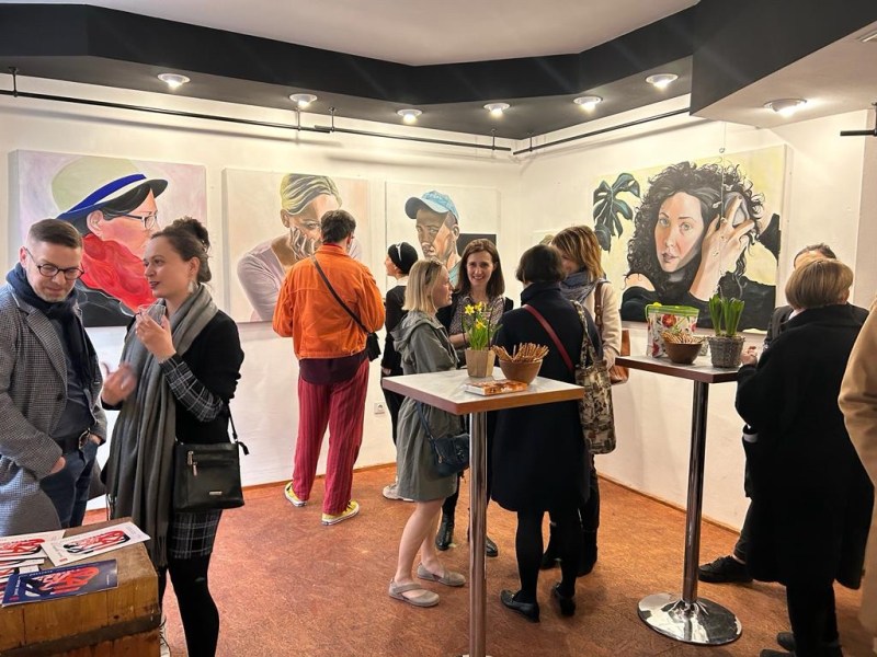 Wernisaż „jesteś obrazem –&nbsp;portrety”